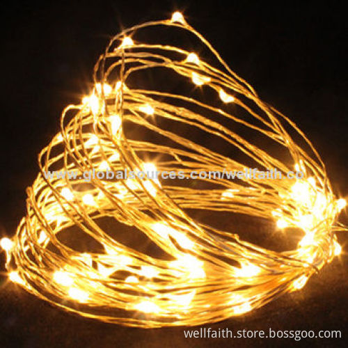 Warm white string light Christmas lights tiny LED fairy light